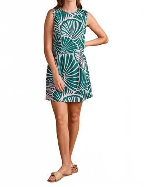 NEW DOUBLE A seaweed shell dress in green